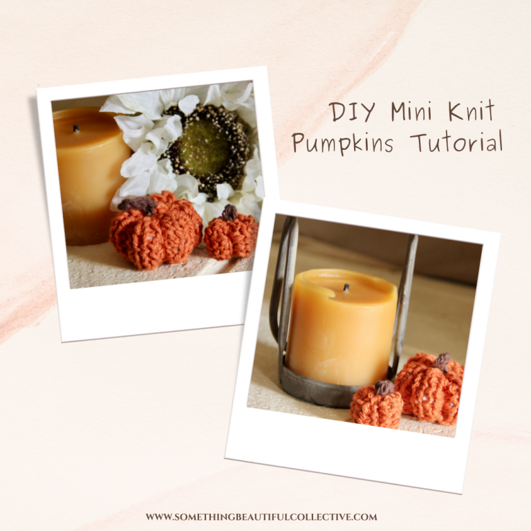 Picture of Mini Knit Pumpkins